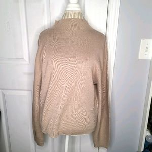 H&M long sleeve cream sweater